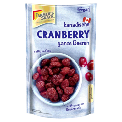 Farmer's Snack Fruit Snack Cranberry