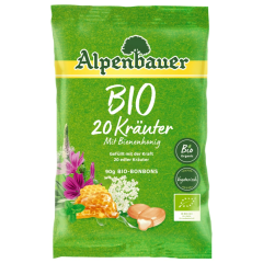 Alpenbauer Bio Kräuterbonbons mit Bienenhonig