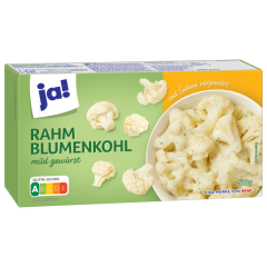 ja! Rahm-Blumenkohl mild gewürzt