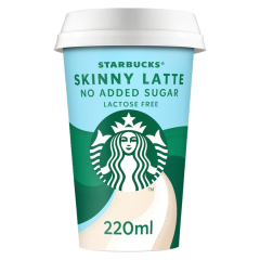 Starbucks Skinny Latte Eiskaffee lactosefrei