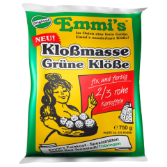 Emmi's Kloßmasse Grüne Klöße