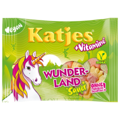 Katjes Fruchtgummi Wunderland + Vitamine Sauer vegan