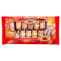 Fine Biscuits Sahnecreme und Heidelbeere