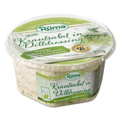 Rüma Krautsalat in Dilldressing