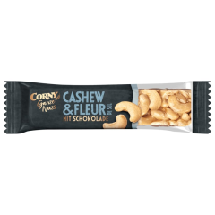 Corny Ganze Nuss Cashew & Fleur de Sel mit Schokolade