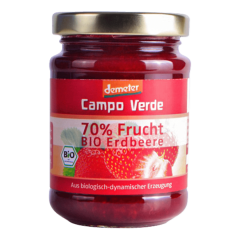 Campo Verde Bio Demeter Fruchtaufstrich Erdbeere