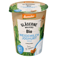 Gläserne Molkerei Bio Demeter Joghurt mild 1,8%