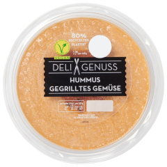 Deli Genuss Hummus Gegrilltes Gemüse