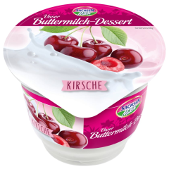 Sachsenmilch Unser Buttermilch-Dessert Gartenfrüchte Kirsche