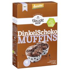 Bauckhof Bio Demeter Backmischung Dinkel Schoko Muffins