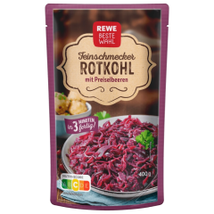 REWE Beste Wahl Feinschmecker-Rotkohl mit Preiselbeeren