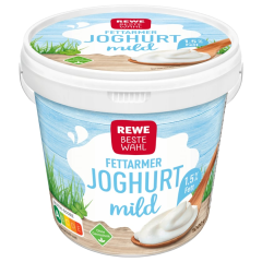 REWE Beste Wahl Fettarmer Joghurt mild 1,5 % Fett