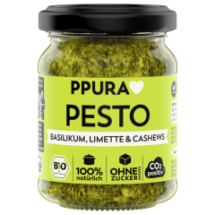 PPura Bio Pesto Basilikum Limette & Cashews