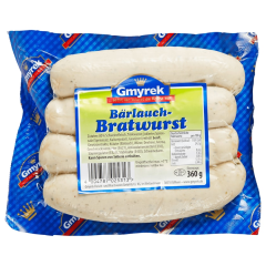 Gmyrek Bärlauch-Bratwurst