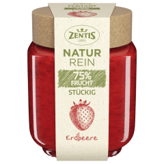 Zentis Natur Rein Fruchtaufstrich 75% Frucht Erdbeere