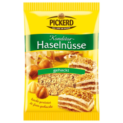 Pickerd Haselnusskerne gehackt