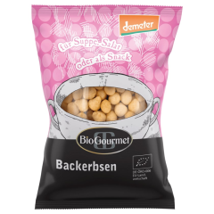 BioGourmet Bio demeter Backerbsen