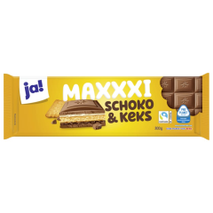 ja! Schokolade Maxxxi Schoko & Keks