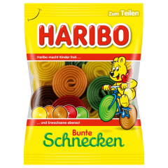 Haribo Fruchtgummi Bunte Schnecken