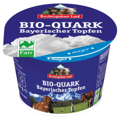 Berchtesgadener Land Bio-Quark Bayerischer Topfen Magerstufe