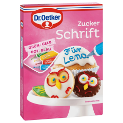 Dr. Oetker Zuckerschrift 4 Farben