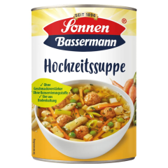 Sonnen Bassermann Hochzeitssuppe