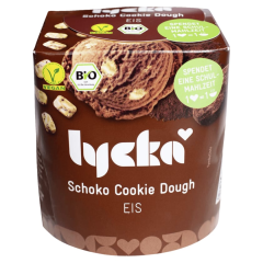 Lycka Bio Eis Schoko Cookie Dough vegan