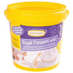 Günthart BackDecor Royal Fondant weiß