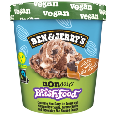 Ben & Jerry's Eis Phishfood vegan