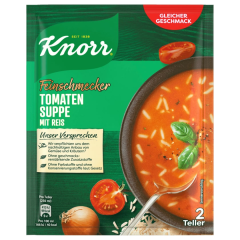 Knorr Feinschmecker Tomatensuppe mit Reis