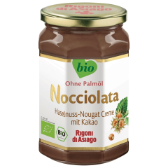 Rigoni di Asagio Bio Nocciolata Haselnuss-Nougat-Creme mit Kakao