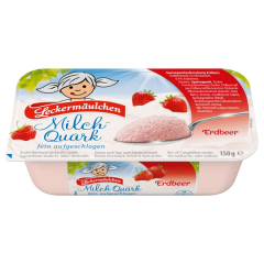 Leckermäulchen Milchquark-Mahlzeit Erdbeere