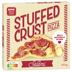 REWE Stuffed Crust Pizza Salami