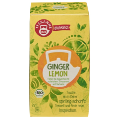 Teekanne Organics Bio Tee Ginger Lemon