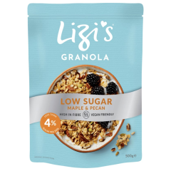 Lizi's Wenig Zucker Ahorn & Pekannuss Granola