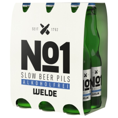 Welde N°1 Slow Beer Pils alkoholfrei