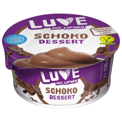 Made with Luve Lupinen Dessert Schoklade vegan