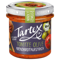 Tartex Bio Abendbrotaufstrich Tomate Olive