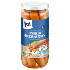 ja! Bockwurst in Eigenhaut