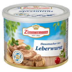 Zimmermann Leberwurst