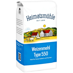 Heimatsmühle Weizenmehl 550