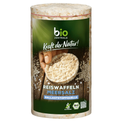 Biozentrale Bio Reiswaffeln Meersalz