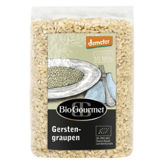 BioGourmet Bio Demeter Gerstengraupen