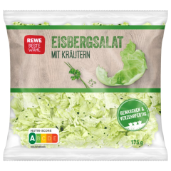 REWE Beste Wahl Eisbergsalat mit Kräutern