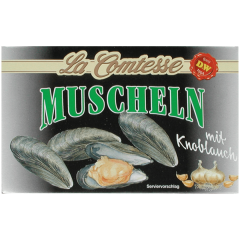 La Comtesse Muscheln mit Knoblauch