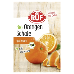 Ruf Bio Orangen Schale gerieben