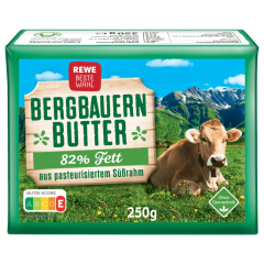 REWE Beste Wahl Bergbauernbutter