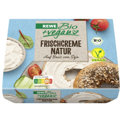 REWE Bio + vegan Frischcreme Natur