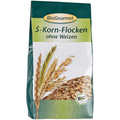 BioGourmet Bio 5-Korn-Flocken ohne Weizen