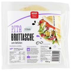 REWE Beste Wahl Pita Brottasche zum Befüllen 400g,